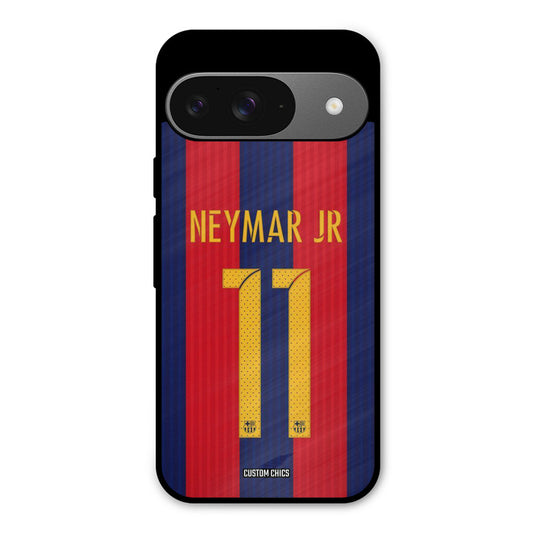 Neymar Jersey Google Pixel 9 Mobile Back Cover - Sports PrintShield Case
