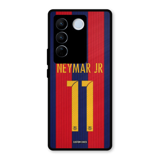 Neymar Jersey Vivo V27 Pro Mobile Back Cover - Sports PrintShield Case