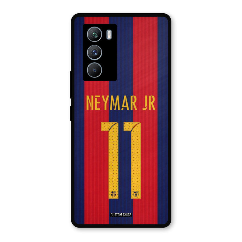 Neymar Jersey iQOO 9SE Mobile Back Cover - Sports PrintShield Case