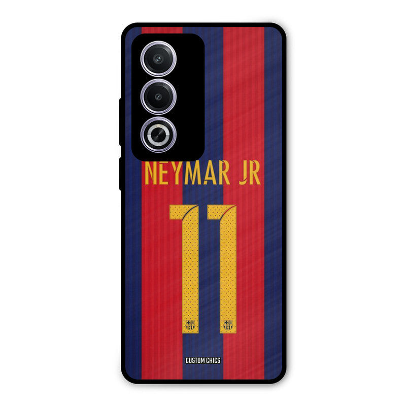 Neymar Jersey Oppo K12x Mobile Back Cover - Sports PrintShield Case