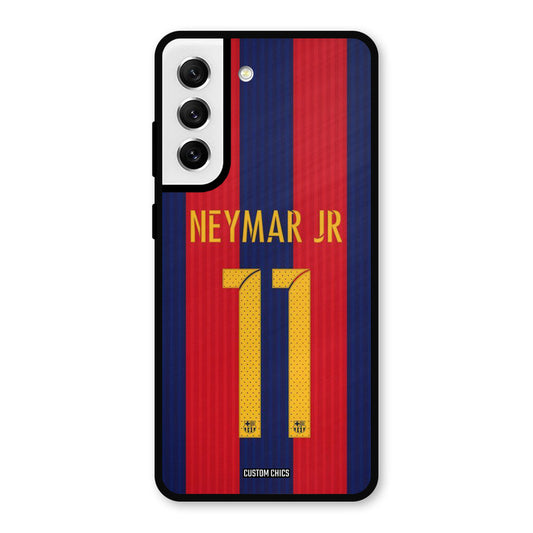 Neymar Jersey Samsung Galaxy S21 FE 5G Mobile Back Cover - Sports PrintShield Case