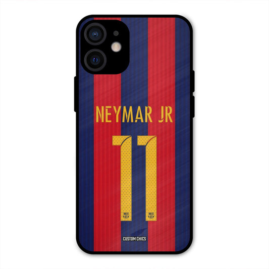 Neymar Jersey iPhone 12 Mini Mobile Back Cover - Sports PrintShield Case
