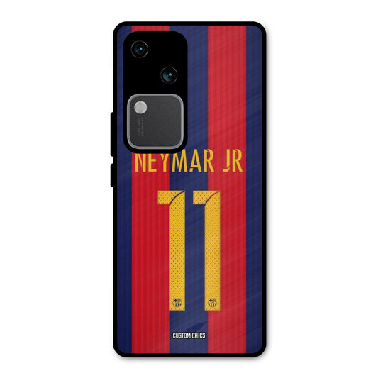 Neymar Jersey Vivo V30 Mobile Back Cover - Sports PrintShield Case