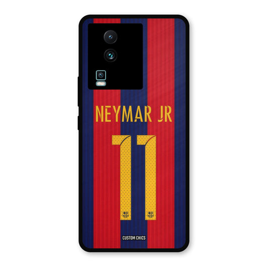 Neymar Jersey IQOO Neo 7 Mobile Back Cover - Sports PrintShield Case