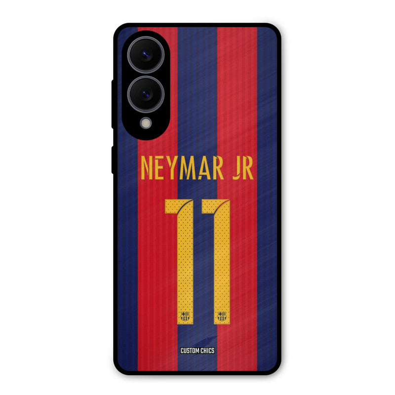 Neymar Jersey Samsung Galaxy S25 Edge Mobile Back Cover - Sports PrintShield Case