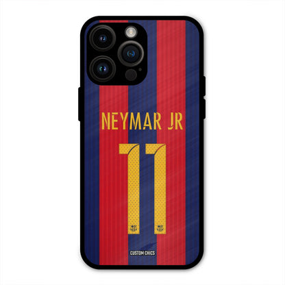 Neymar Jersey  iPhone 14 Pro Max Mobile Back Cover - Sports PrintShield Case