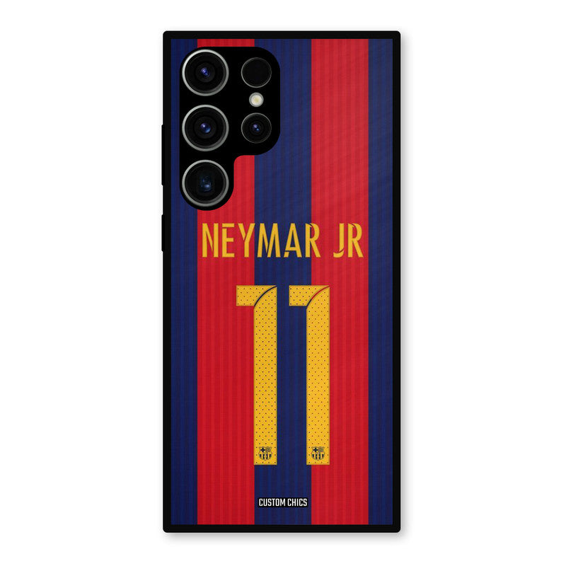 Neymar Jersey Samsung Galaxy S23 Ultra Mobile Back Cover - Sports PrintShield Case
