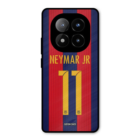 Neymar Jersey Redmi Note 14 Pro Plus 5G Mobile Back Cover - Sports PrintShield Case