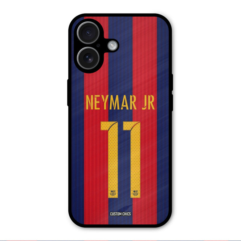 Neymar Jersey iPhone 17 Mobile Back Cover - Sports PrintShield Case