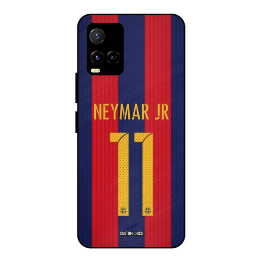Neymar Jersey Vivo Y33s Mobile Back Cover - Sports PrintShield Case