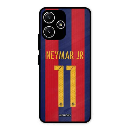 Neymar Jersey Redmi 12 5G Mobile Back Cover - Sports PrintShield Case