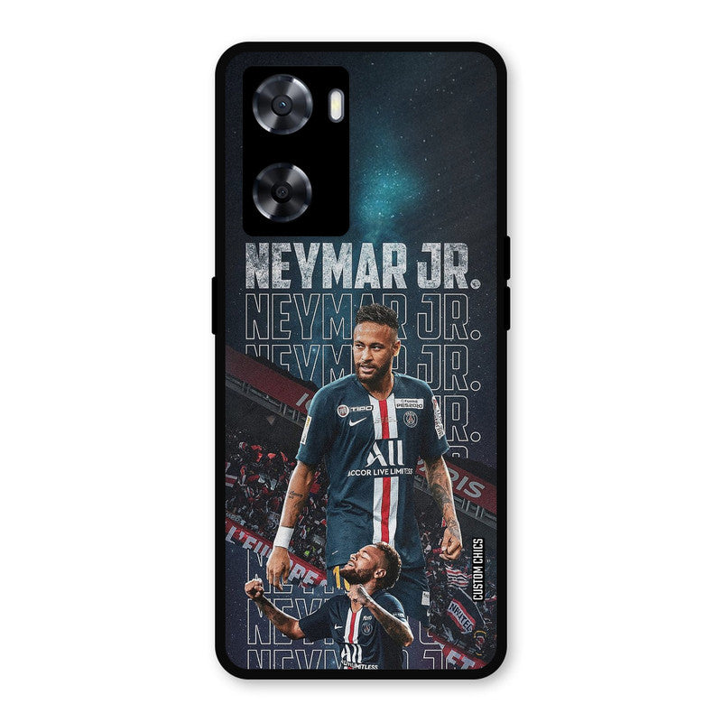 Neymar Junior Oppo A57 2022 Mobile Back Cover - Sports PrintShield Case