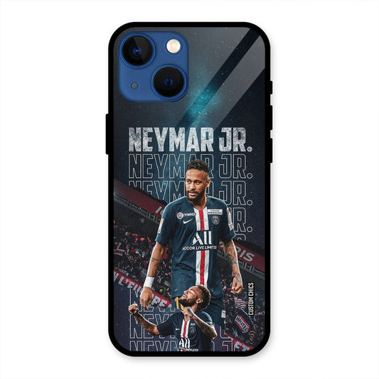 Neymar Junior iPhone 13 Mini Mobile Back Cover - Sports PrintShield Case