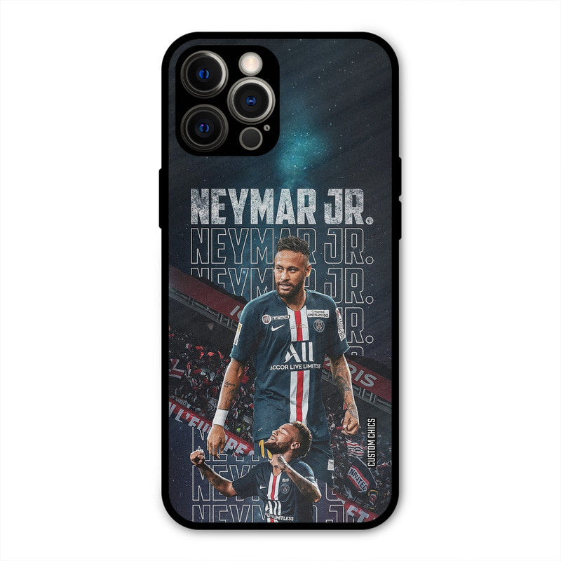 Neymar Junior  iPhone 12 Pro Max Mobile Back Cover - Sports PrintShield Case