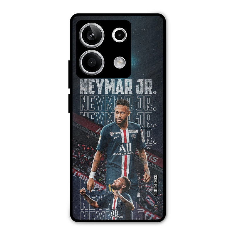 Neymar Junior Redmi Note 13 5G Mobile Back Cover - Sports PrintShield Case