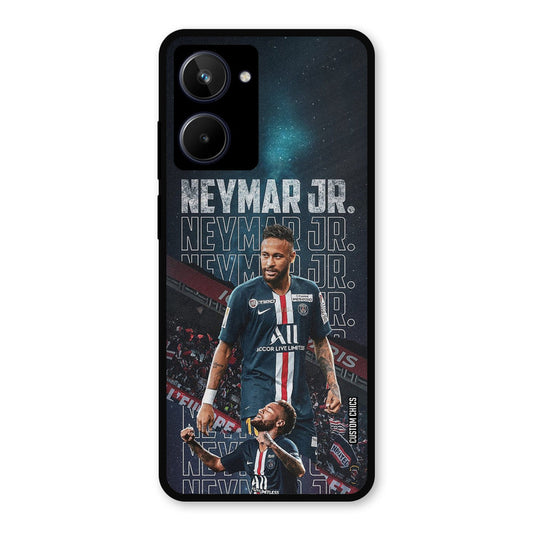 Neymar Junior Realme 10 Mobile Back Cover - Sports PrintShield Case