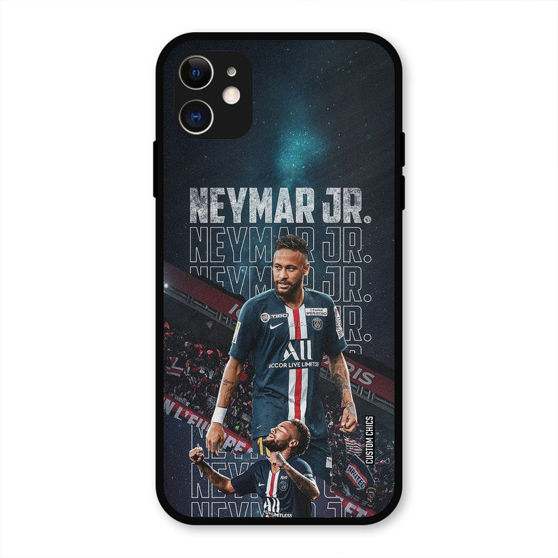Neymar Junior  iPhone 11 Mobile Back Cover - Sports PrintShield Case