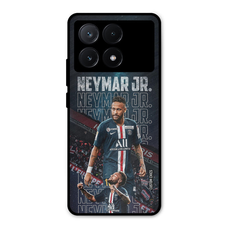 Neymar Junior Poco X6 Pro Mobile Back Cover - Sports PrintShield Case