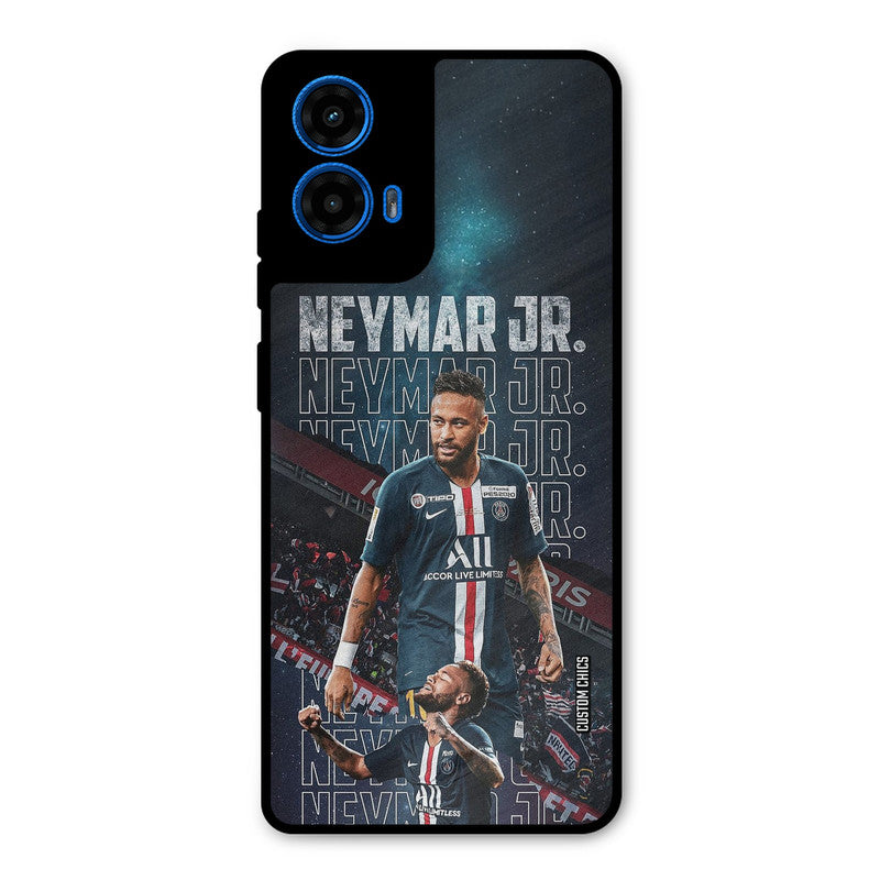 Neymar Junior Moto G45 Mobile Back Cover - Sports PrintShield Case