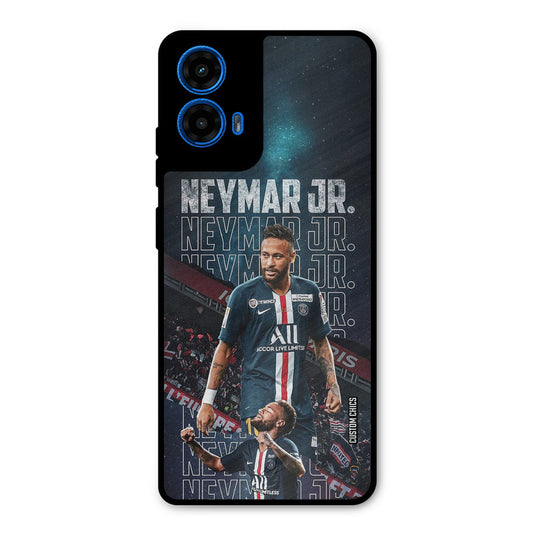 Neymar Junior Moto G45 Mobile Back Cover - Sports PrintShield Case