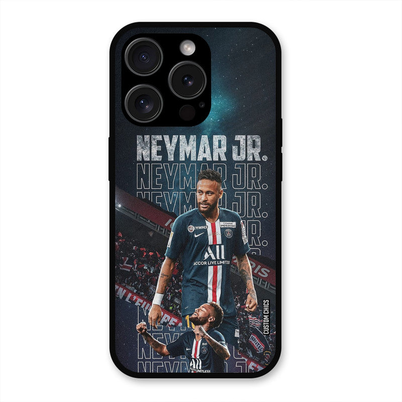 Neymar Junior  iPhone 15 Pro Mobile Back Cover - Sports PrintShield Case