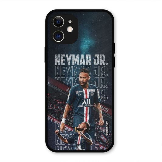 Neymar Junior  iPhone 12 Mobile Back Cover - Sports PrintShield Case