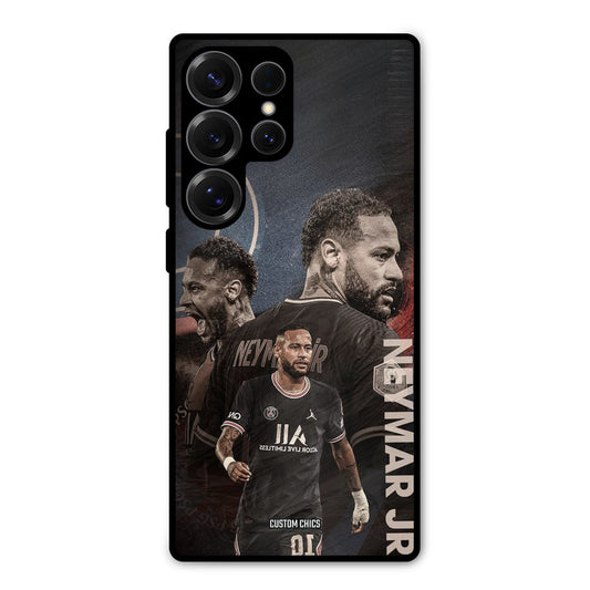 Neymar Portrait Samsung Galaxy S25 Ultra Mobile Back Cover - Sports PrintShield Case