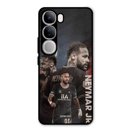 Neymar Portrait Vivo Y300 Mobile Back Cover - Sports PrintShield Case