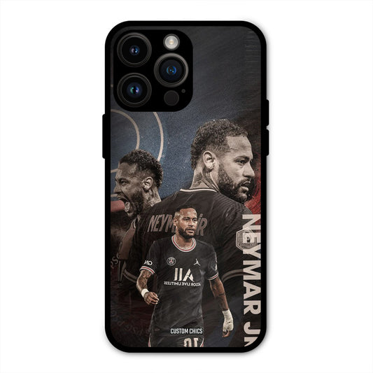 Neymar Portrait  iPhone 14 Pro Max Mobile Back Cover - Sports PrintShield Case