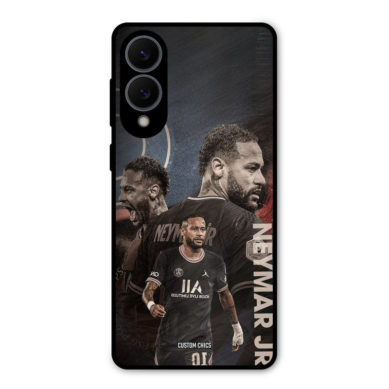 Neymar Portrait Samsung Galaxy S25 Edge Mobile Back Cover - Sports PrintShield Case