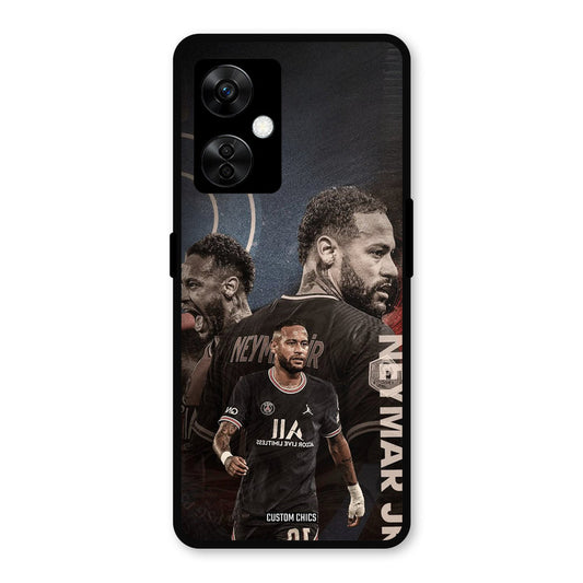 Neymar Portrait OnePlus Nord CE 3 Lite Mobile Back Cover - Sports PrintShield Case