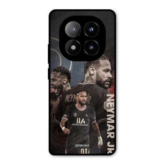 Neymar Portrait Redmi Note 14 Pro Plus 5G Mobile Back Cover - Sports PrintShield Case