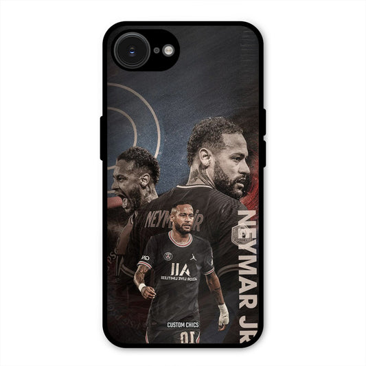 Neymar Portrait iPhone 16e Mobile Back Cover - Sports PrintShield Case