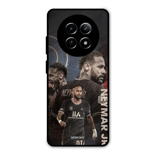 Neymar Portrait Realme Narzo N65 Mobile Back Cover - Sports PrintShield Case