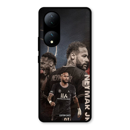 Neymar Portrait Vivo Y100 Mobile Back Cover - Sports PrintShield Case
