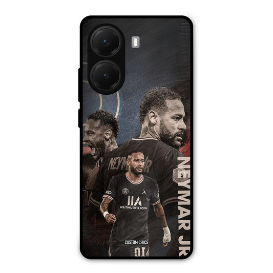 Neymar Portrait Poco X7 Pro Mobile Back Cover - Sports PrintShield Case