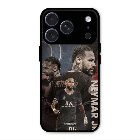 Neymar Portrait iPhone 17 Pro Max Mobile Back Cover - Sports PrintShield Case
