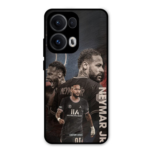 Neymar Portrait Oppo Reno 13 Pro 5G Mobile Back Cover - Sports PrintShield Case