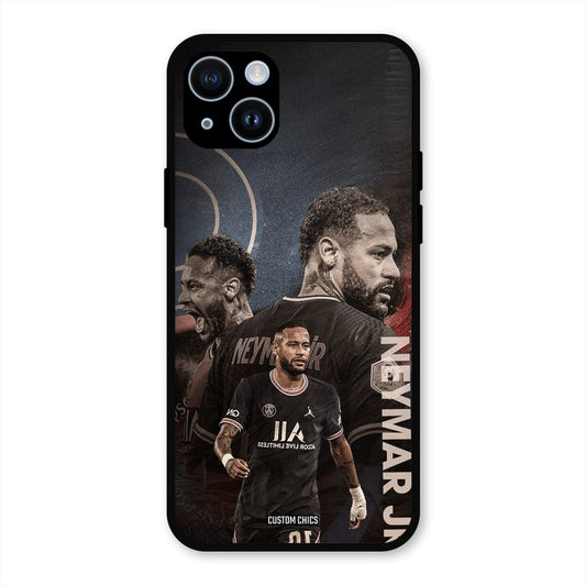 Neymar Portrait  iPhone 14 Mobile Back Cover - Sports PrintShield Case