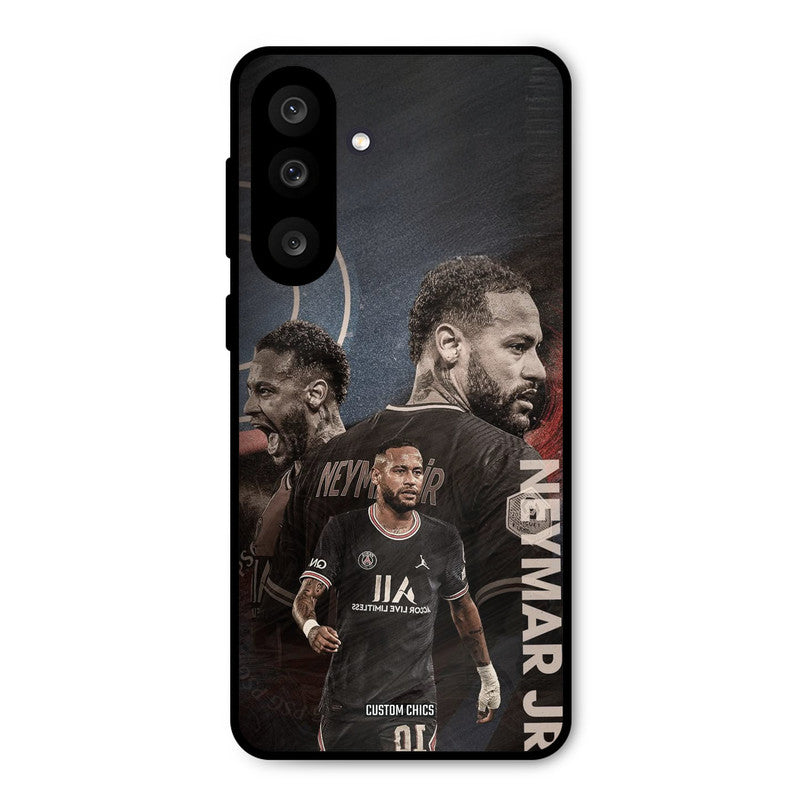 Neymar Portrait Samsung Galaxy M56 Mobile Back Cover - Sports PrintShield Case