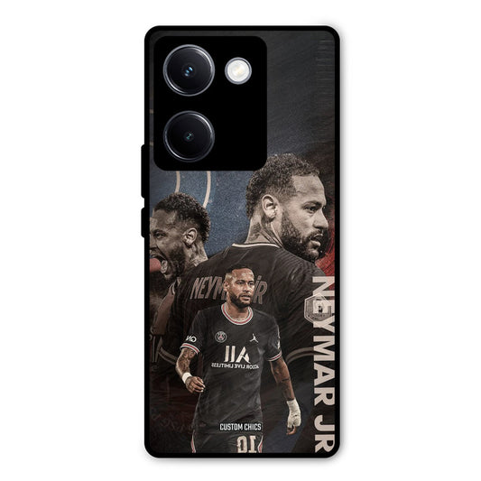 Neymar Portrait Vivo Y300 Plus Mobile Back Cover - Sports PrintShield Case