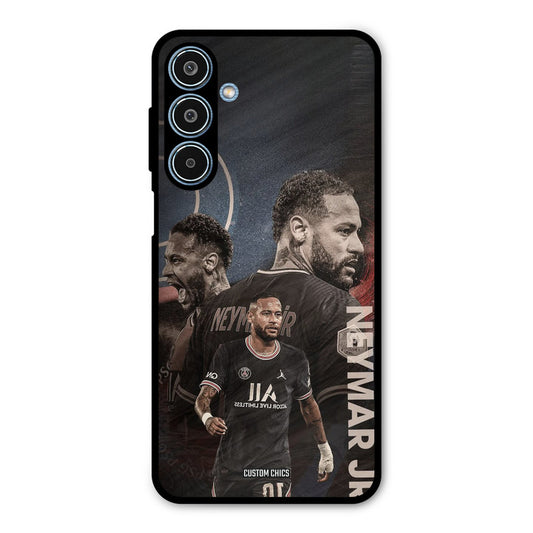 Neymar Portrait Samsung Galaxy M35 5G Mobile Back Cover - Sports PrintShield Case