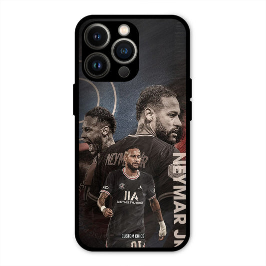 Neymar Portrait  iPhone 13 Pro Mobile Back Cover - Sports PrintShield Case
