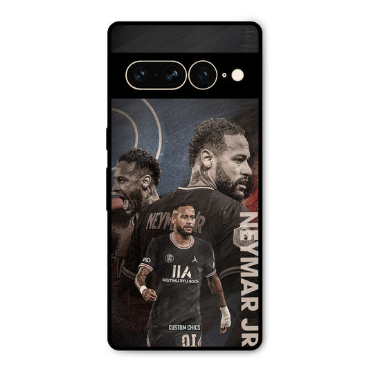 Neymar Portrait Google Pixel 7 Pro Mobile Back Cover - Sports PrintShield Case