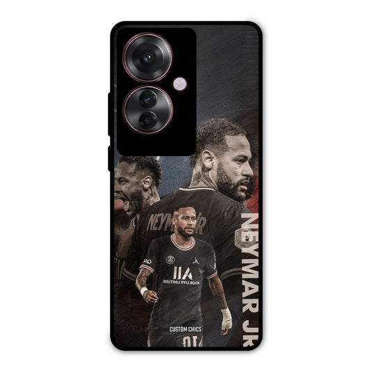 Neymar Portrait Oppo F25 Pro Mobile Back Cover - Sports PrintShield Case