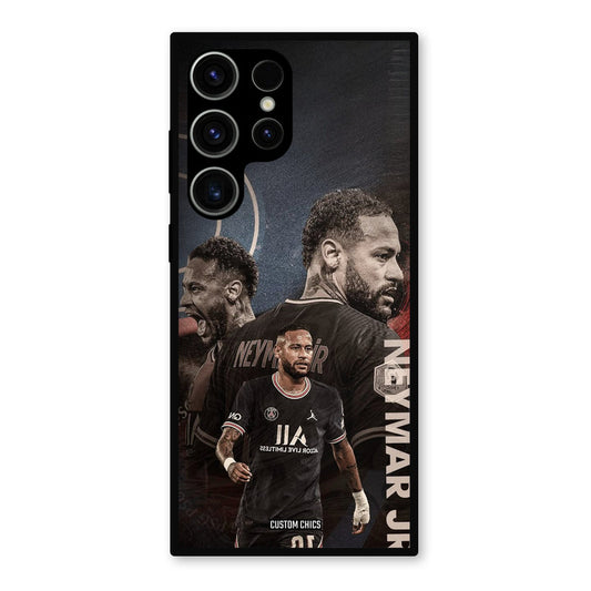 Neymar Portrait Samsung Galaxy S23 Ultra Mobile Back Cover - Sports PrintShield Case