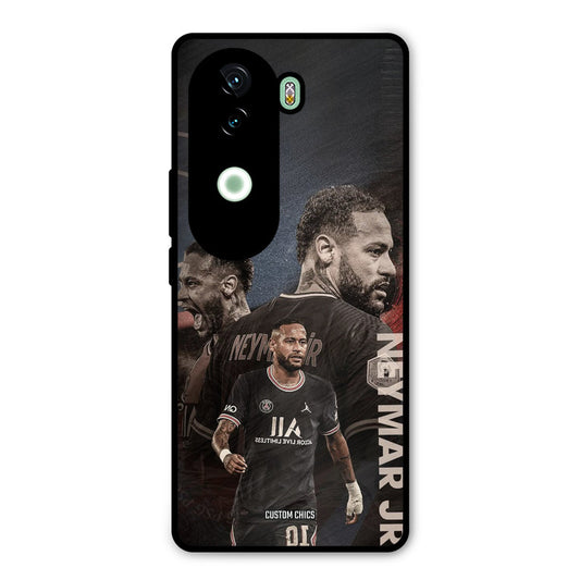 Neymar Portrait iQOO Z9s Mobile Back Cover - Sports PrintShield Case