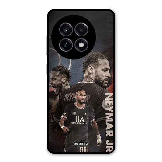 Neymar Portrait OnePlus 13R Mobile Back Cover - Sports PrintShield Case