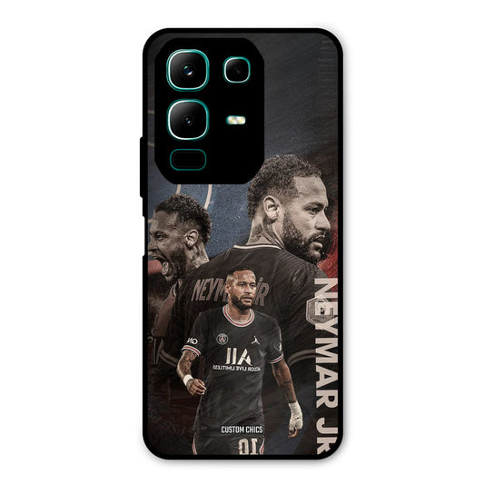Neymar Portrait Infinix Note 50x Mobile Back Cover - Sports PrintShield Case
