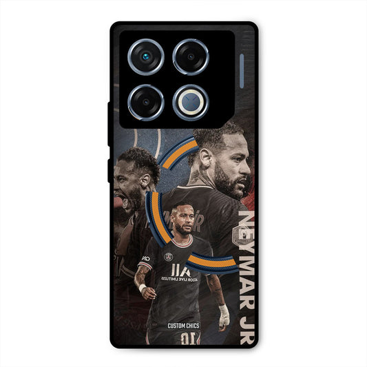 Neymar Portrait Infinix GT 20 Pro Mobile Back Cover - Sports PrintShield Case